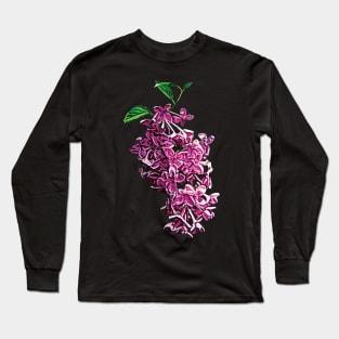 Lilacs - Delicate Pink Lilacs Long Sleeve T-Shirt